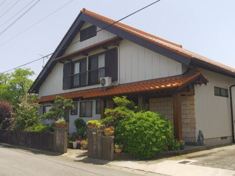 佐賀県三養基郡みやき町Ｅ様邸　外壁屋根塗装工事
